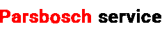 پارس بوش سرویس